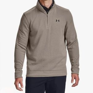Under Armour Men’s Tan Storm Fleece 1/4 Zip Layer
